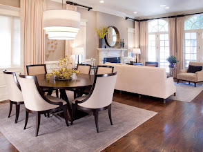 Dining and living room